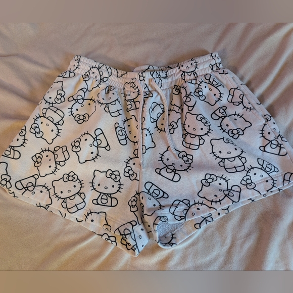 Hello Kitty Other - Hello Kitty By Sanrio Light Pink Sweat Short Sleep Shorts Size M